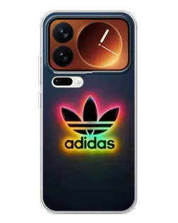 Чехол для Xiaomi 17 Pro с картинкой «Неоновый Adidas»