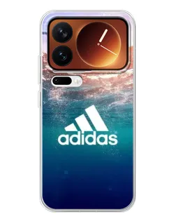 Чехол для Xiaomi 17 Pro с картинкой «Океанская глубина адидас»