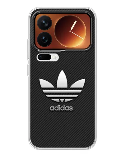 Чехол для Xiaomi 17 Pro с картинкой «Adidas Карбоновая текстура» Чехол для Xiaomi 17 Pro с картинкой «Adidas Карбоновая текстура»