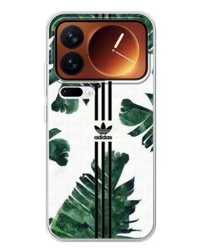 Чехол для Xiaomi 17 Pro с картинкой «Пальмовые листья адидас» Чехол для Xiaomi 17 Pro с картинкой «Пальмовые листья адидас»