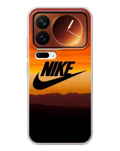 Чехол для Xiaomi 17 Pro с картинкой «Nike — вечерний горизонт»