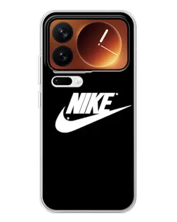 Чехол для Xiaomi 17 Pro с картинкой «Мазки краски Nike»