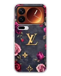 Чехол для Xiaomi 17 Pro с картинкой «Цветочный Louis Vuitton»