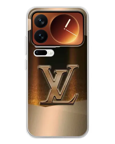 Чехол для Xiaomi 17 Pro с картинкой «LV — золотое сияние» Чехол для Xiaomi 17 Pro с картинкой «LV — золотое сияние»