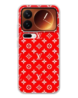 Чехол для Xiaomi 17 Pro с картинкой «Яркий паттерн LV»