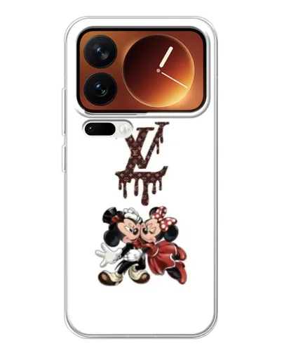Чехол для Xiaomi 17 Pro с картинкой «LV и Микки Маус» Чехол для Xiaomi 17 Pro с картинкой «LV и Микки Маус»