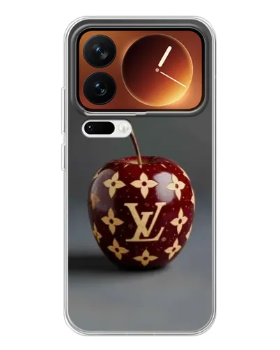 Чехол для Xiaomi 17 Pro с картинкой «Красное яблоко LV» Чехол для Xiaomi 17 Pro с картинкой «Красное яблоко LV»