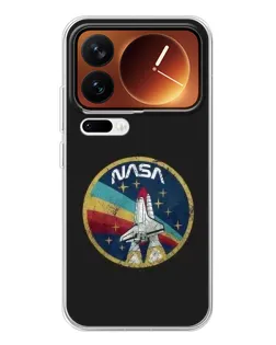 Чехол для Xiaomi 17 Pro с картинкой «NASA — эмблема миссии»