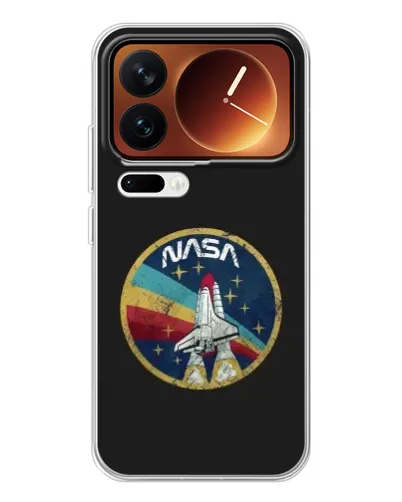 Чехол для Xiaomi 17 Pro с картинкой «NASA — эмблема миссии»
