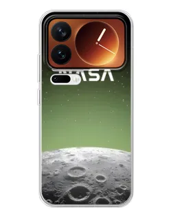 Чехол для Xiaomi 17 Pro с картинкой «NASA — лунный градиент»