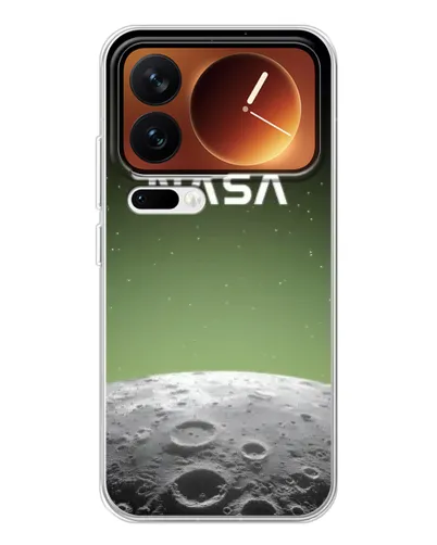 Чехол для Xiaomi 17 Pro с картинкой «NASA — лунный градиент»