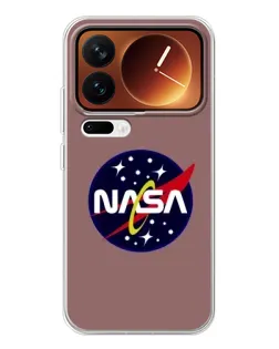 Чехол для Xiaomi 17 Pro с картинкой «NASA — ретро космос»