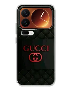 Чехол для Xiaomi 17 Pro с картинкой «Gucci — стеганый черный»