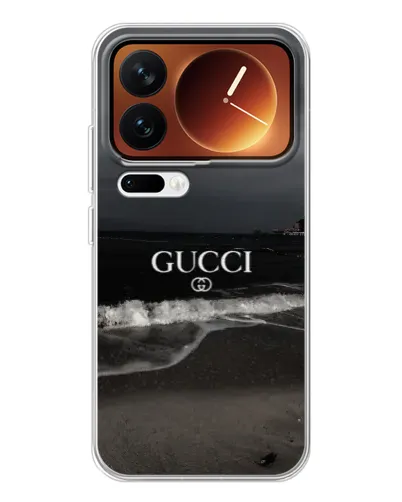 Чехол для Xiaomi 17 Pro с картинкой «Gucci — морской прибой»