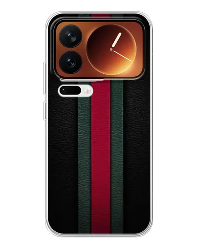 Чехол для Xiaomi 17 Pro с картинкой «Gucci — неоновая линия»