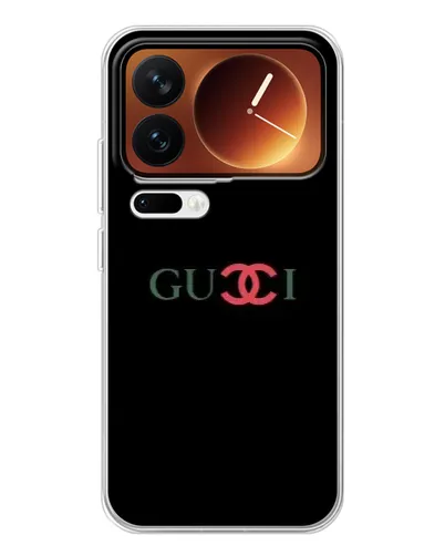 Чехол для Xiaomi 17 Pro с картинкой «Gucci — красный градиент»