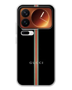 Чохол для Xiaomi 17 Pro з картинкою «Gucci — строга лінія»