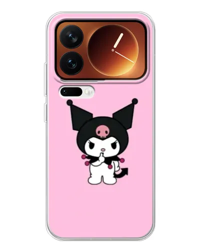 Чехол для Xiaomi 17 Pro с картинкой «Kuromi — розовая нежность» Чехол для Xiaomi 17 Pro с картинкой «Kuromi — розовая нежность»