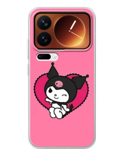 Чехол для Xiaomi 17 Pro с картинкой «Kuromi — любовь в сердце» Чехол для Xiaomi 17 Pro с картинкой «Kuromi — любовь в сердце»
