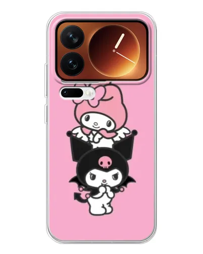 Чехол для Xiaomi 17 Pro с картинкой «My Melody и Kuromi» Чехол для Xiaomi 17 Pro с картинкой «My Melody и Kuromi»