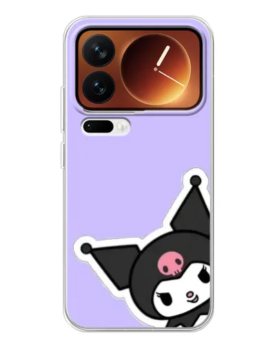 Чехол для Xiaomi 17 Pro с картинкой «Забавная Kuromi» Чехол для Xiaomi 17 Pro с картинкой «Забавная Kuromi»