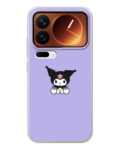 Чехол для Xiaomi 17 Pro с картинкой «Kuromi — фиолетовый минимализм» Чехол для Xiaomi 17 Pro с картинкой «Kuromi — фиолетовый минимализм»