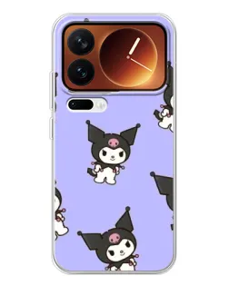 Чохол для Xiaomi 17 Pro з картинкою «Паттерн з Kuromi»