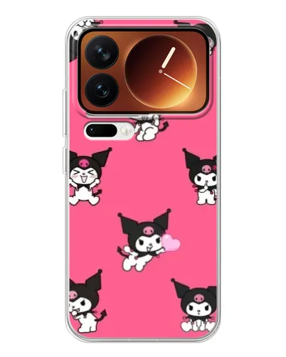 Чехол для Xiaomi 17 Pro с картинкой «Паттерн с Куроми» Чехол для Xiaomi 17 Pro с картинкой «Паттерн с Куроми»