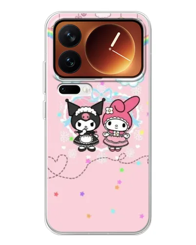 Чехол для Xiaomi 17 Pro с картинкой «My Melody и Kuromi» Чехол для Xiaomi 17 Pro с картинкой «My Melody и Kuromi»