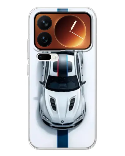 Чехол для Xiaomi 17 Pro с картинкой «Вид сверху — BMW M»