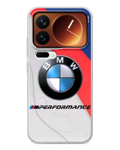 Чехол для Xiaomi 17 Pro с картинкой «BMW Performance стиль»