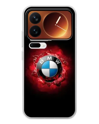Чехол для Xiaomi 17 Pro с картинкой «Логотип BMW — вспышка»
