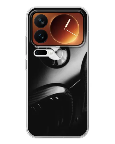 Чехол для Xiaomi 17 Pro с картинкой «Эмблема BMW — макро»