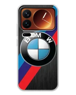 Чехол для Xiaomi 17 Pro с картинкой «BMW M-stripes стиль»