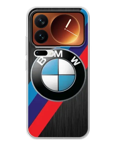 Чехол для Xiaomi 17 Pro с картинкой «BMW M-stripes стиль»