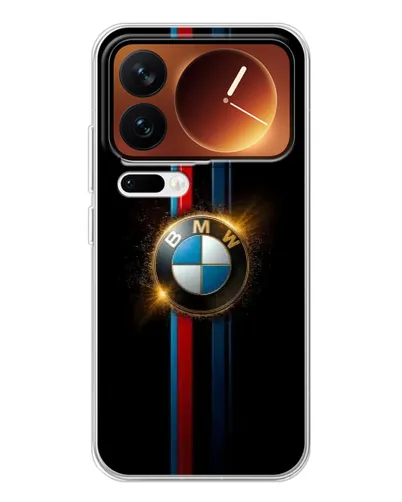 Чехол для Xiaomi 17 Pro с картинкой «BMW M-Power неон»