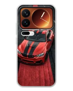 Чехол для Xiaomi 17 Pro с картинкой «BMW на красной дорожке»