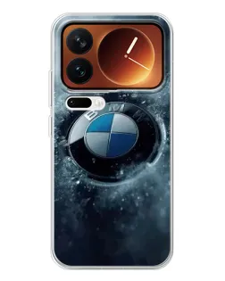 Чехол для Xiaomi 17 Pro с картинкой «Логотип BMW — лед» Чехол для Xiaomi 17 Pro с картинкой «Логотип BMW — лед»