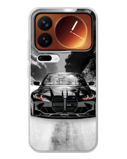 Чехол для Xiaomi 17 Pro с картинкой «BMW — акварельный дрифт» Чехол для Xiaomi 17 Pro с картинкой «BMW — акварельный дрифт»