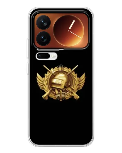 Чехол для Xiaomi 17 Pro с картинкой «PUBG — оранжевый градиент» Чехол для Xiaomi 17 Pro с картинкой «PUBG — оранжевый градиент»