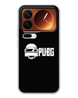 Чехол для Xiaomi 17 Pro с картинкой «PUBG — классический лого»