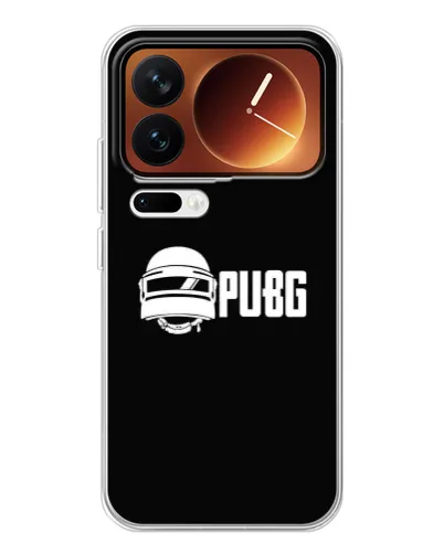 Чехол для Xiaomi 17 Pro с картинкой «PUBG — классический лого» Чехол для Xiaomi 17 Pro с картинкой «PUBG — классический лого»