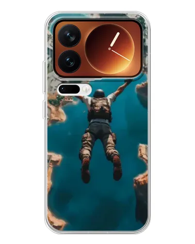 Чехол для Xiaomi 17 Pro с картинкой «PUBG — свободное падение» Чехол для Xiaomi 17 Pro с картинкой «PUBG — свободное падение»
