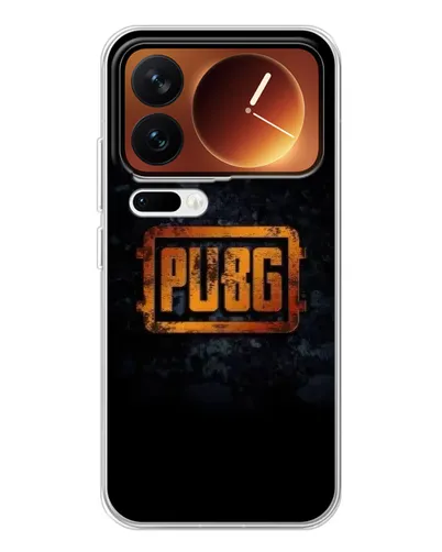 Чехол для Xiaomi 17 Pro с картинкой «PUBG — золотой логотип» Чехол для Xiaomi 17 Pro с картинкой «PUBG — золотой логотип»