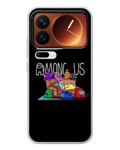 Чехол для Xiaomi 17 Pro с картинкой «Логотип Among Us»