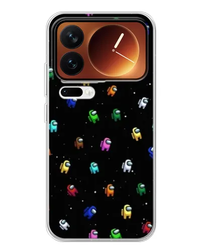 Чехол для Xiaomi 17 Pro с картинкой «Экипаж Among Us»