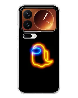 Чехол для Xiaomi 17 Pro с картинкой «Among Us неоновое сияние»