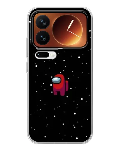 Чехол для Xiaomi 17 Pro с картинкой «Красный Among Us»