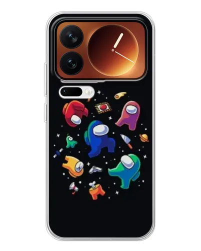 Чехол для Xiaomi 17 Pro с картинкой «Among Us космос»