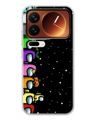 Чехол для Xiaomi 17 Pro с картинкой «Команда Among Us»